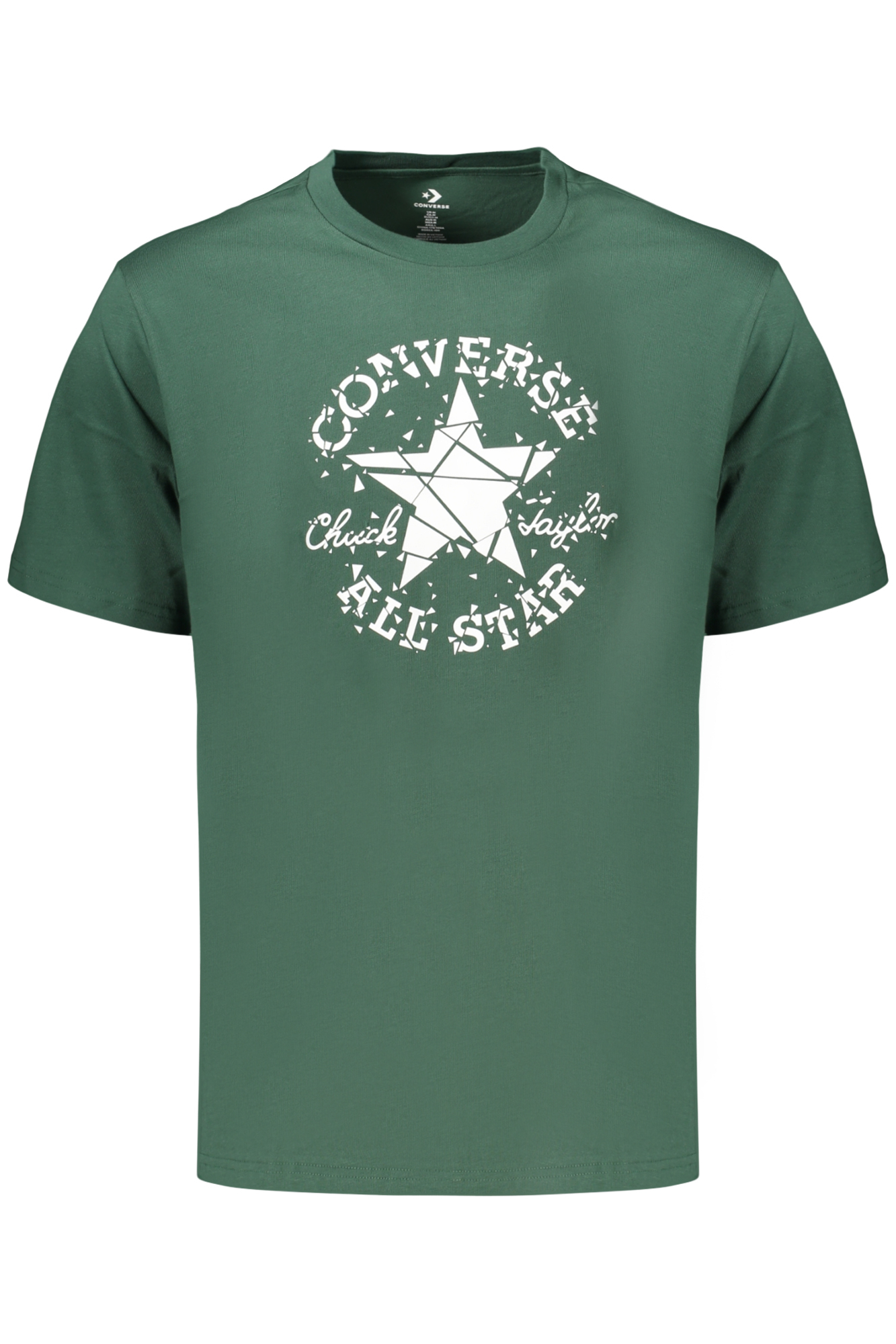 CONVERSE T-SHIRT MANICHE CORTE UOMO - Verde