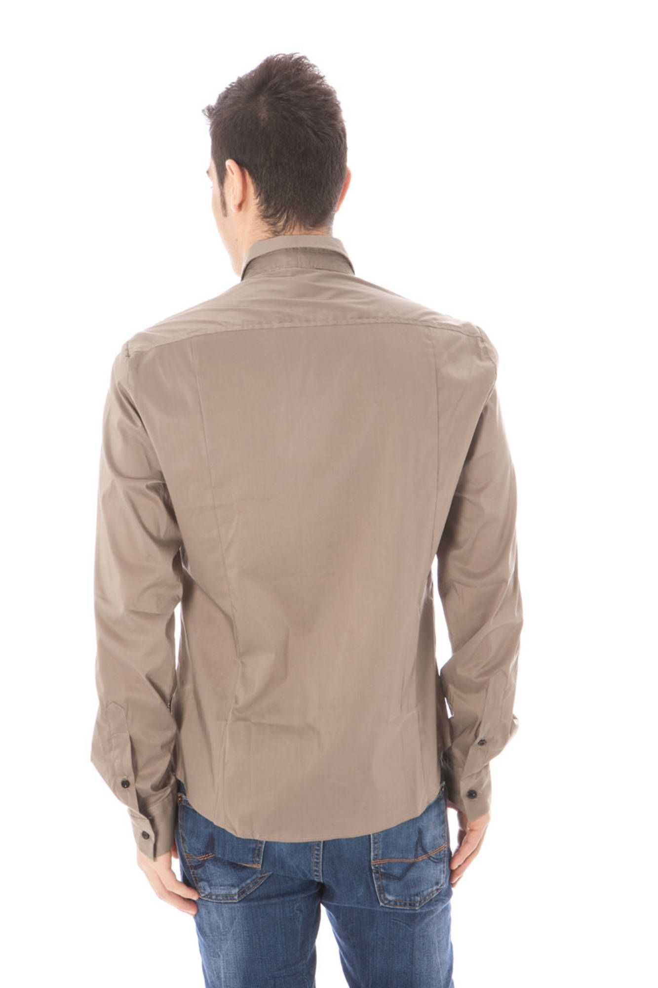 COSTUME NATIONAL CAMICIA MANICHE LUNGHE UOMO - Verde - immagine 2
