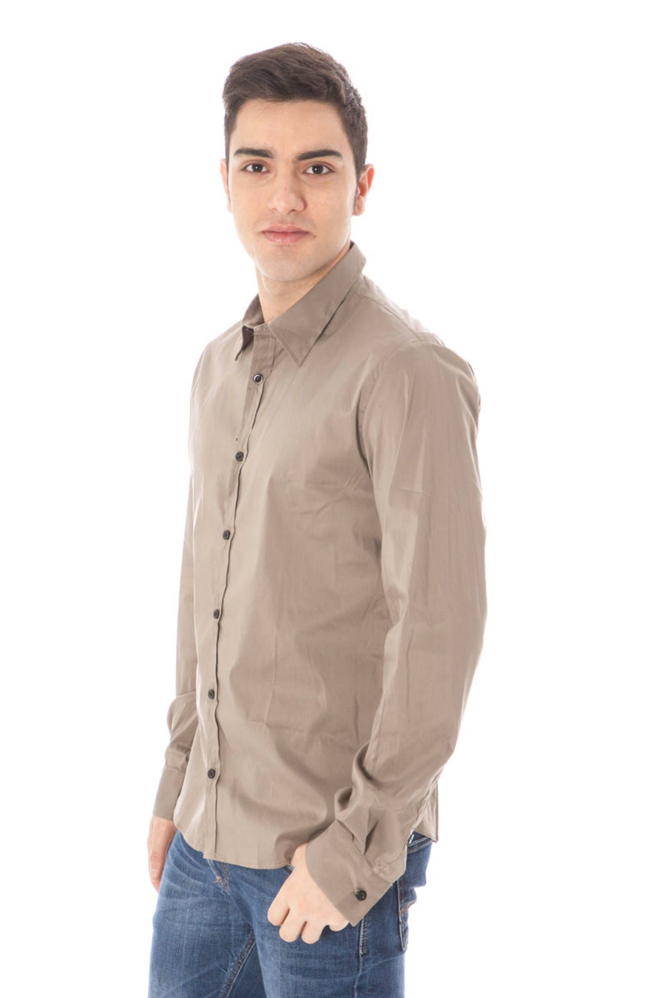 COSTUME NATIONAL CAMICIA MANICHE LUNGHE UOMO - Verde - immagine 3