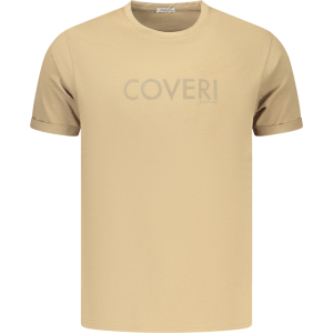 COVERI MOVING T-SHIRT MANICHE CORTE UOMO - Marrone