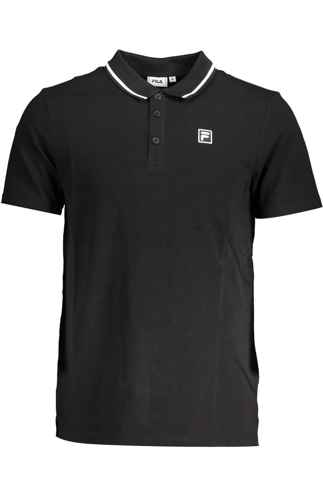 FILA POLO MANICHE CORTE UOMO - Nero