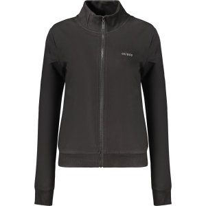 GUESS JEANS FELPA CON ZIP DONNA - Nero