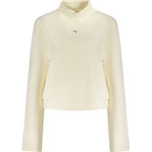 GUESS JEANS FELPA SENZA ZIP DONNA - Bianco