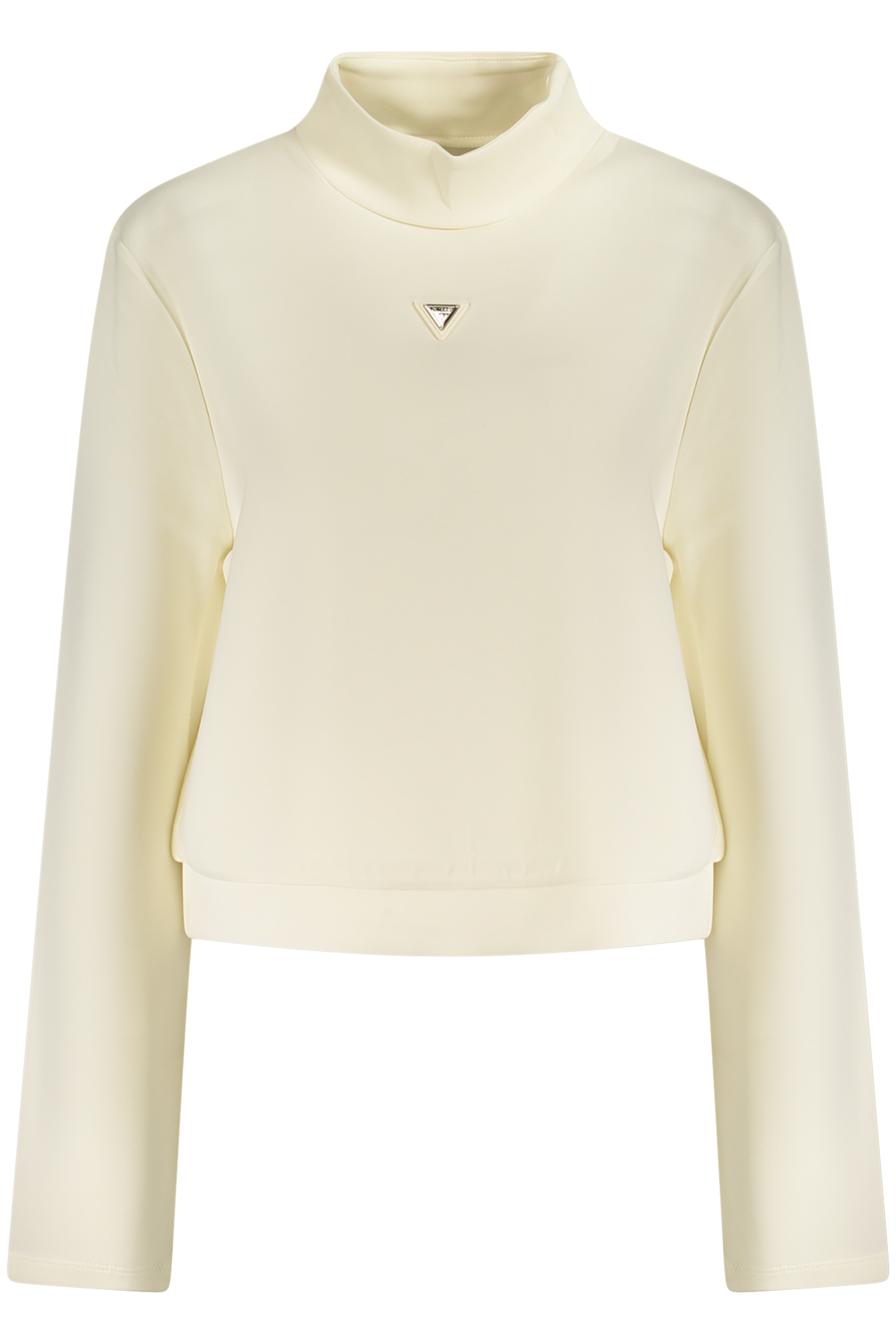 GUESS JEANS FELPA SENZA ZIP DONNA - Bianco