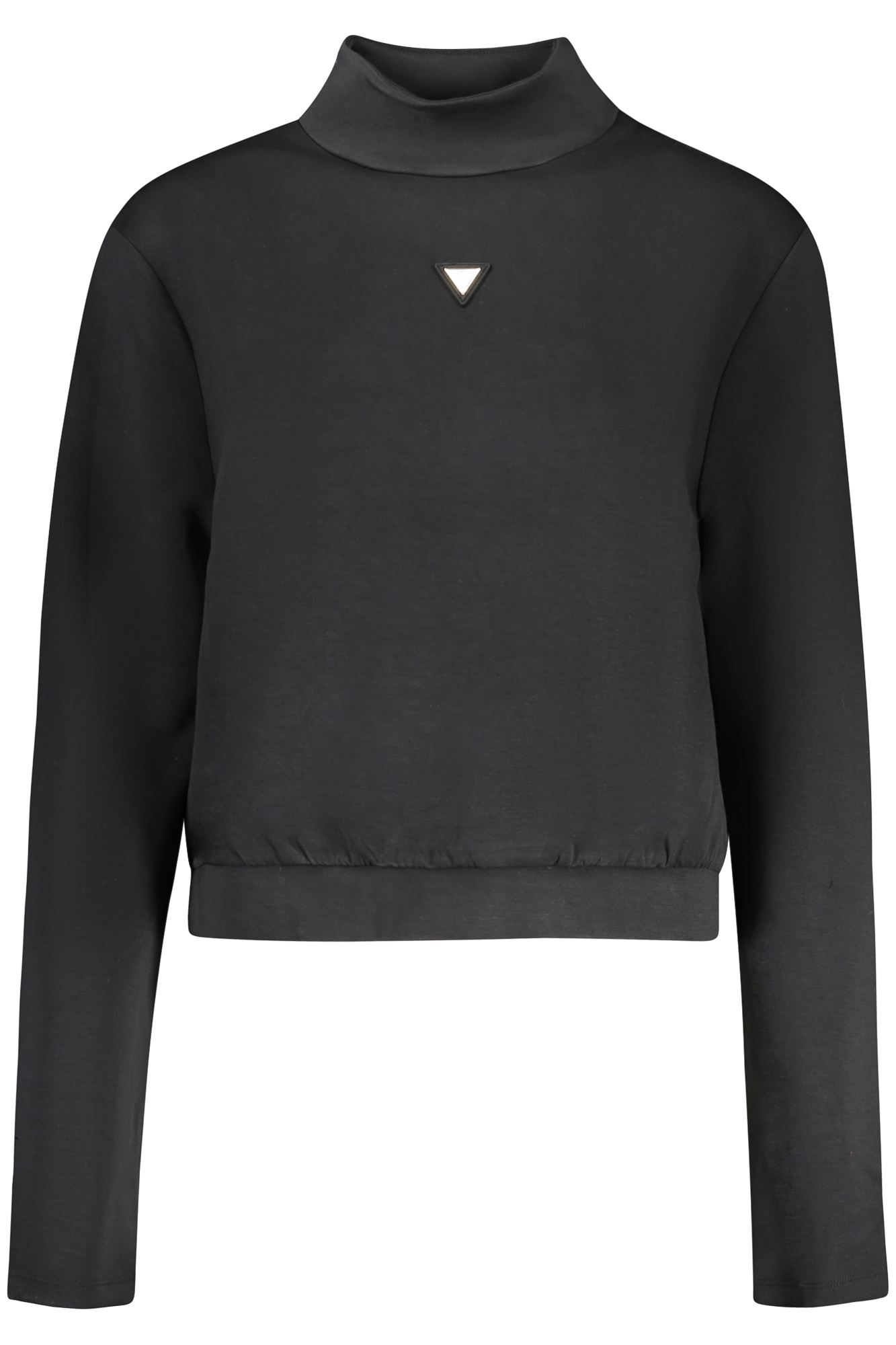 GUESS JEANS FELPA SENZA ZIP DONNA - Nero