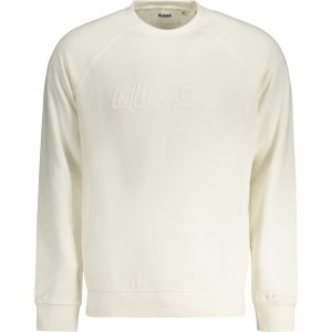 GUESS JEANS FELPA SENZA ZIP UOMO - Bianco