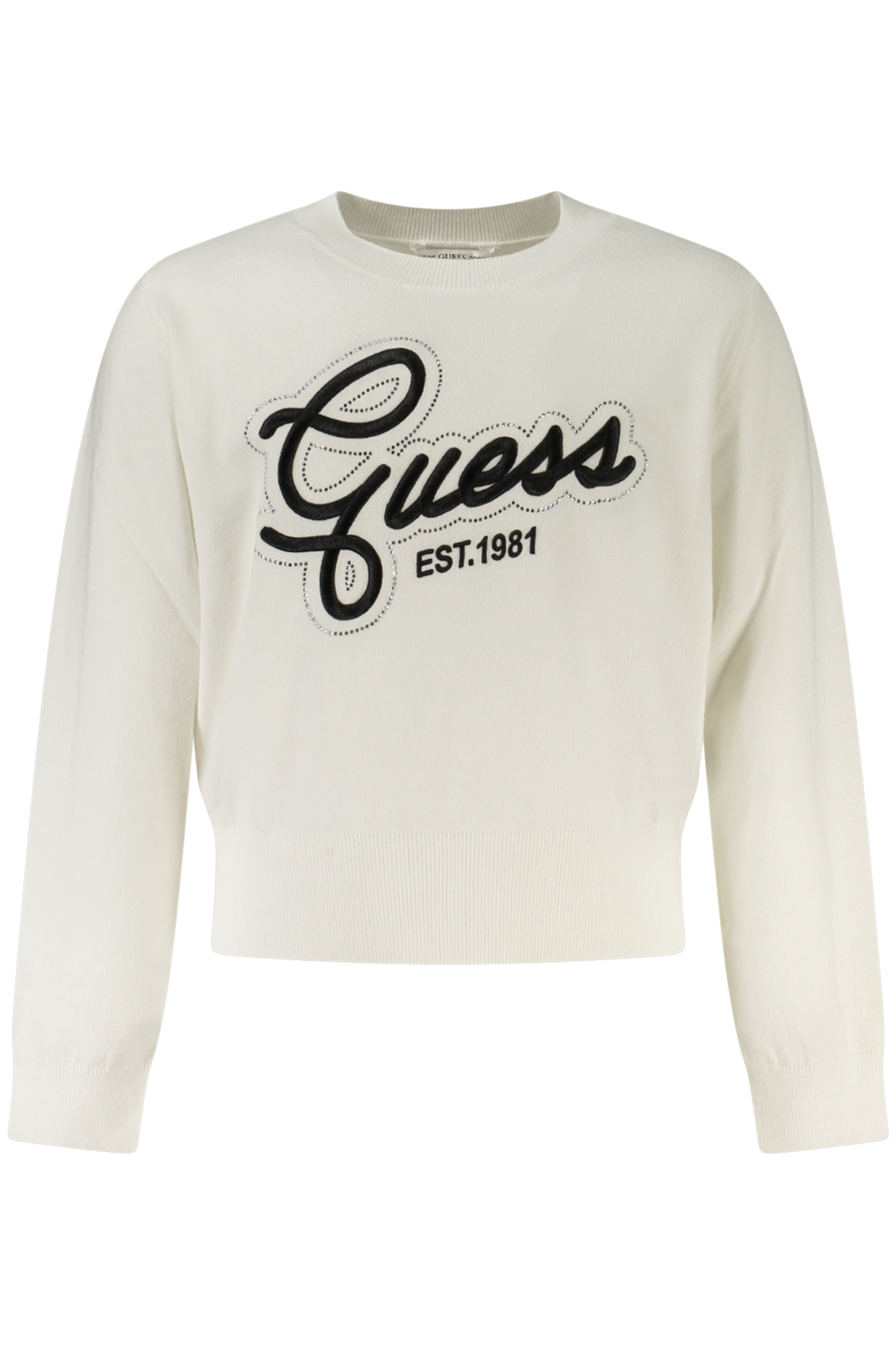 GUESS JEANS MAGLIA BAMBINA - Bianco
