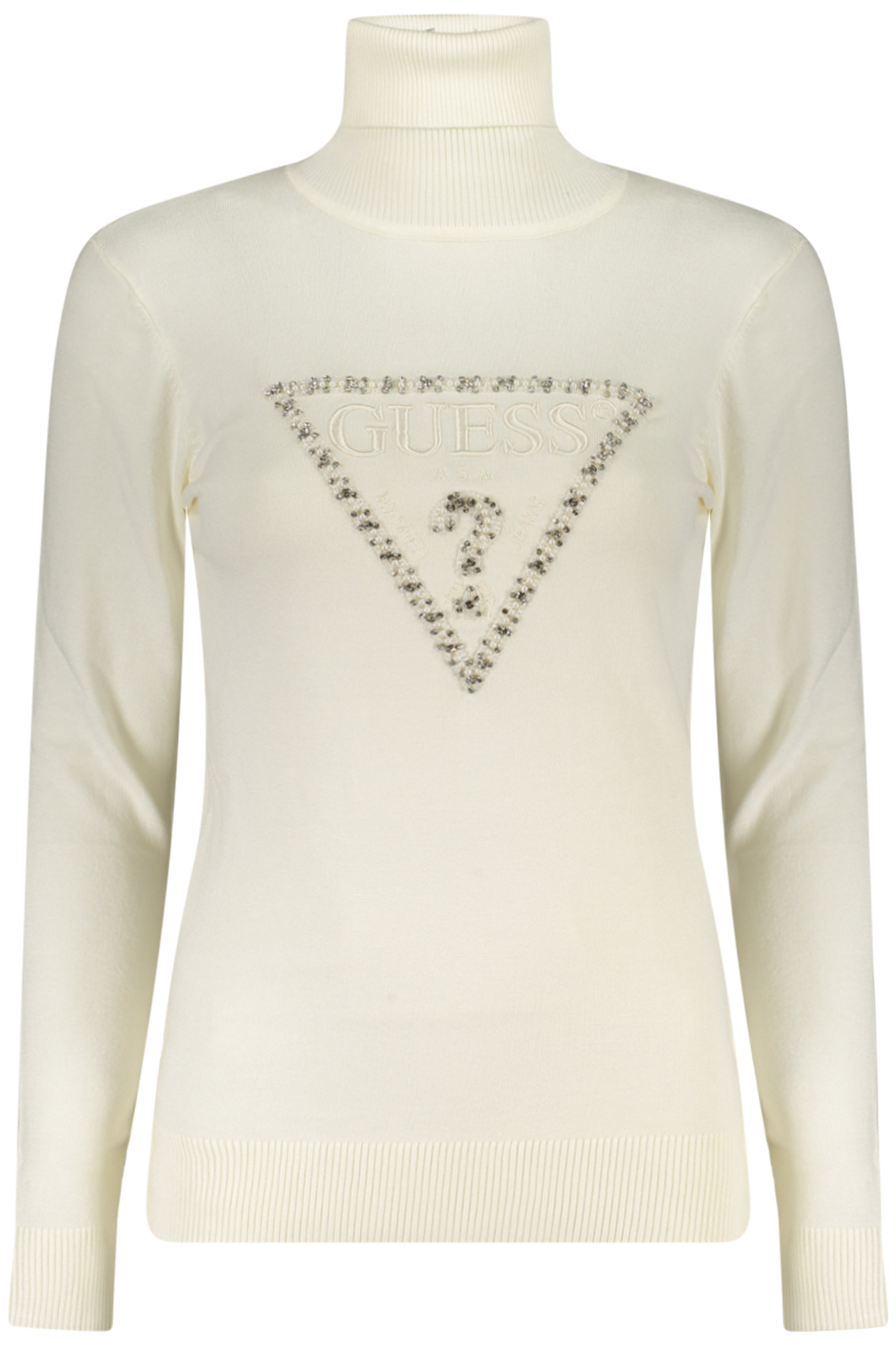 GUESS JEANS MAGLIA DONNA - Bianco