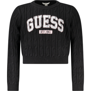GUESS JEANS MAGLIONE BAMBINA - Nero