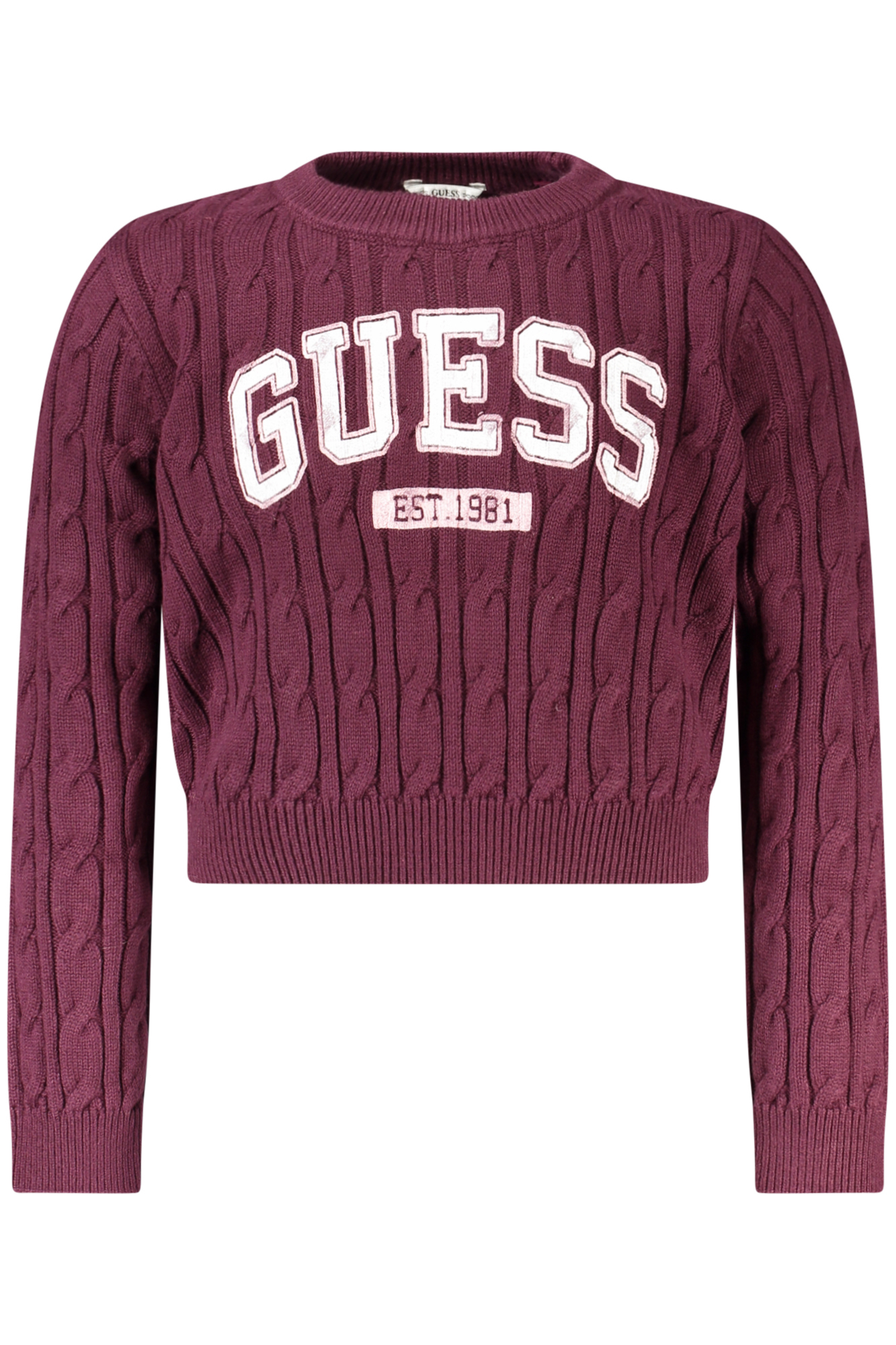 GUESS JEANS MAGLIONE BAMBINA - Viola
