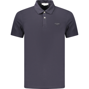 GUESS JEANS POLO MANICHE CORTE UOMO - Blu