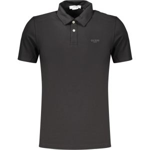 GUESS JEANS POLO MANICHE CORTE UOMO - Nero