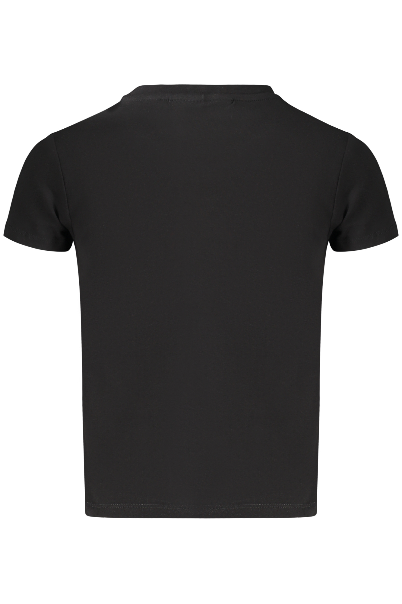 GUESS JEANS T-SHIRT MANICHE CORTE BAMBINA - Nero - immagine 2