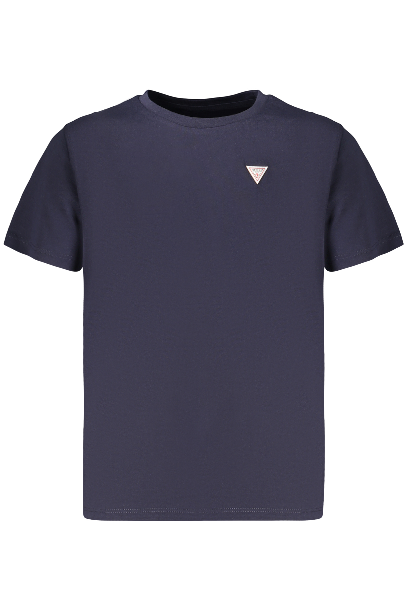 GUESS JEANS T-SHIRT MANICHE CORTE BAMBINO - Blu