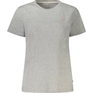 GUESS JEANS T-SHIRT MANICHE CORTE DONNA - Grigio