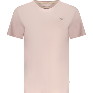 GUESS JEANS T-SHIRT MANICHE CORTE DONNA - Rosa