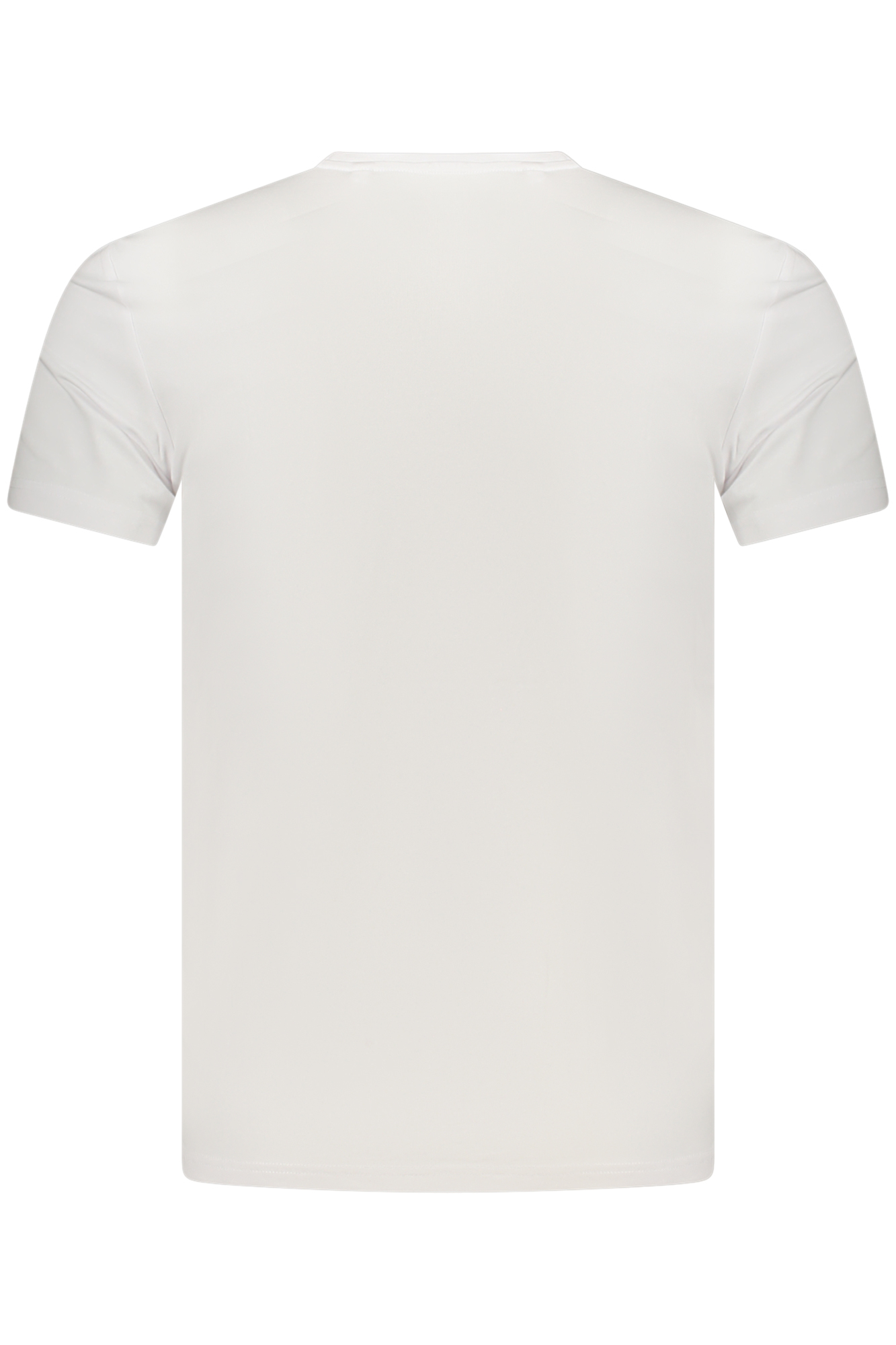 GUESS JEANS T-SHIRT MANICHE CORTE UOMO - Bianco - immagine 2