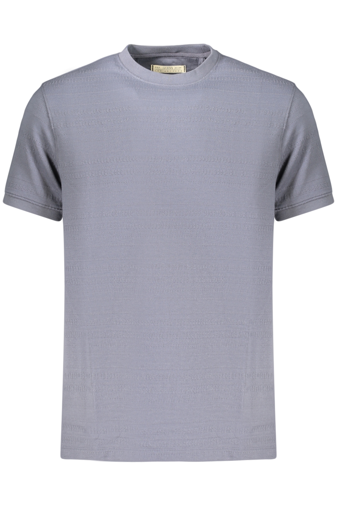 GUESS JEANS T-SHIRT MANICHE CORTE UOMO - Blu
