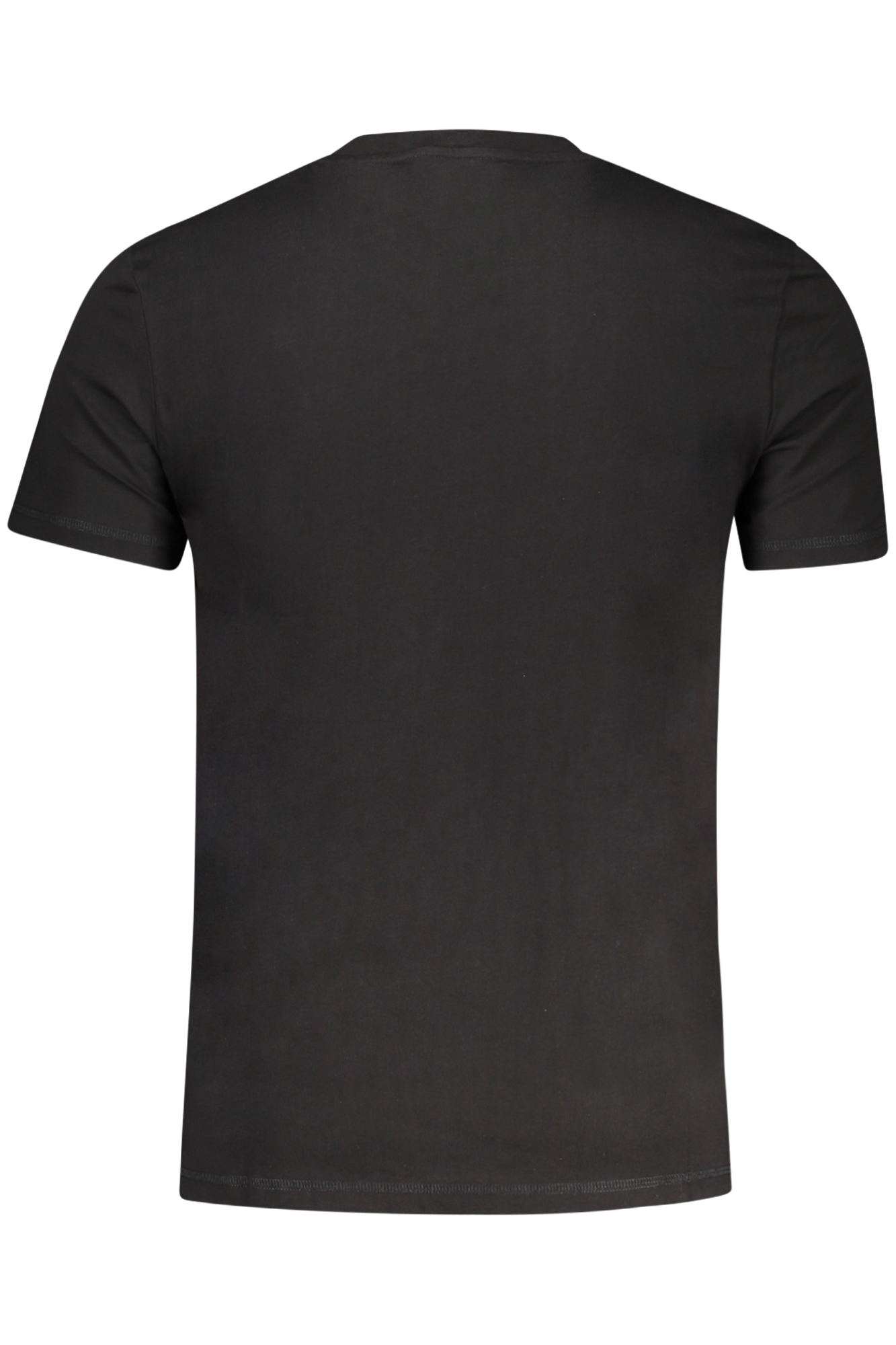 GUESS JEANS T-SHIRT MANICHE CORTE UOMO - Nero - immagine 3
