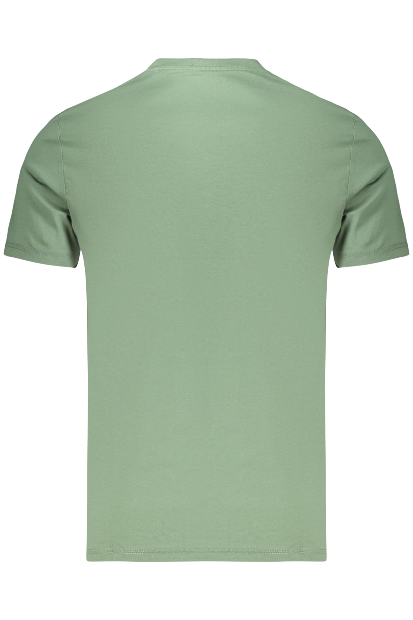 GUESS JEANS T-SHIRT MANICHE CORTE UOMO - Verde - immagine 2