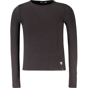 GUESS JEANS T-SHIRT MANICHE LUNGHE BAMBINA - Nero