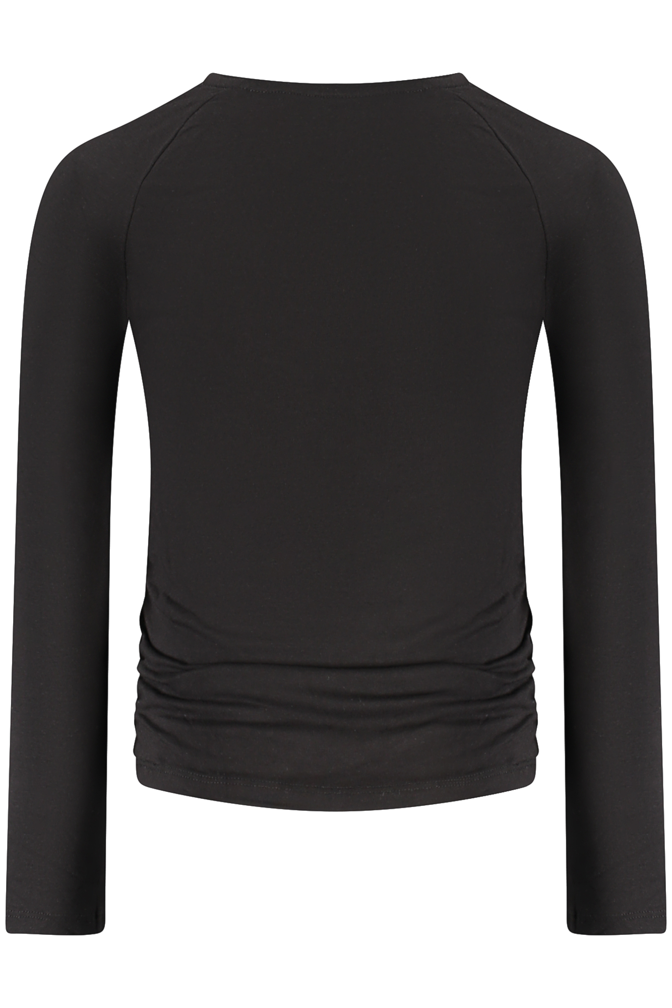 GUESS JEANS T-SHIRT MANICHE LUNGHE BAMBINA - Nero - immagine 2