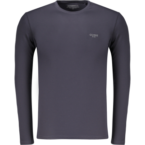 GUESS JEANS T-SHIRT MANICHE LUNGHE UOMO - Blu