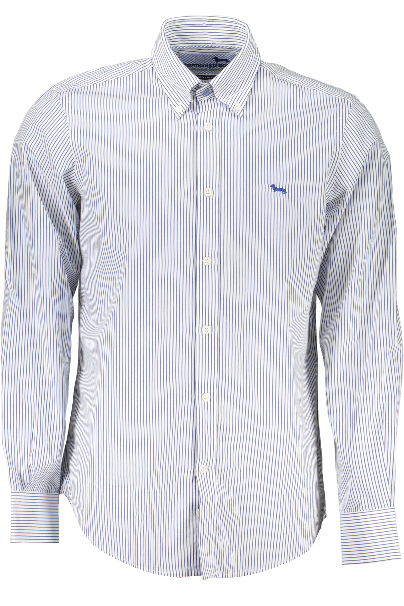 HARMONT & BLAINE CAMICIA MANICHE LUNGHE UOMO - Blu