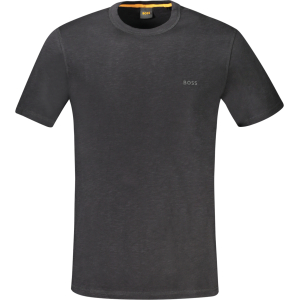 HUGO BOSS T-SHIRT MANICHE CORTE UOMO - Nero