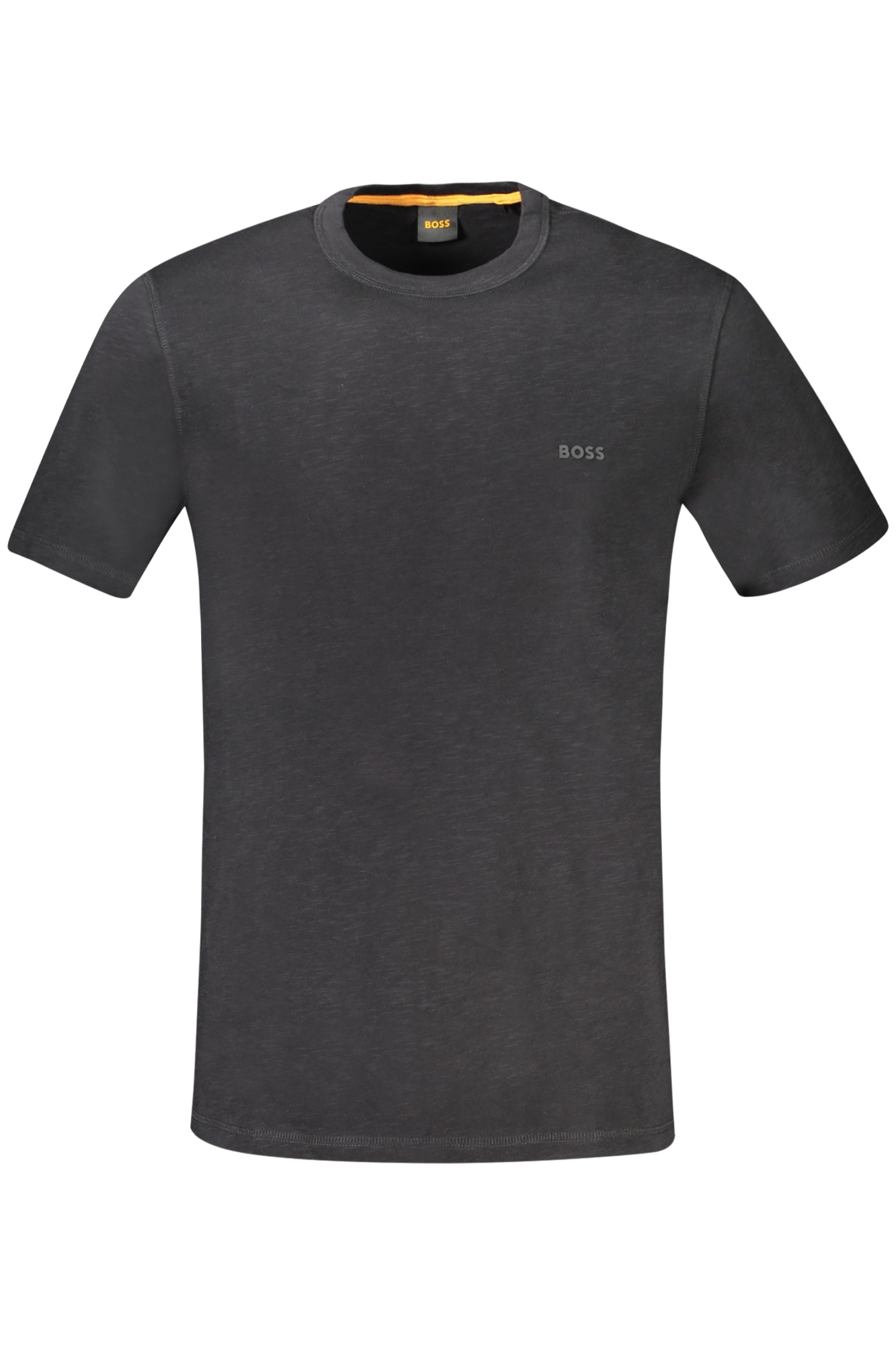 HUGO BOSS T-SHIRT MANICHE CORTE UOMO - Nero