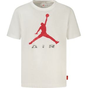 JORDAN T-SHIRT MANICHE CORTE BAMBINO - Bianco