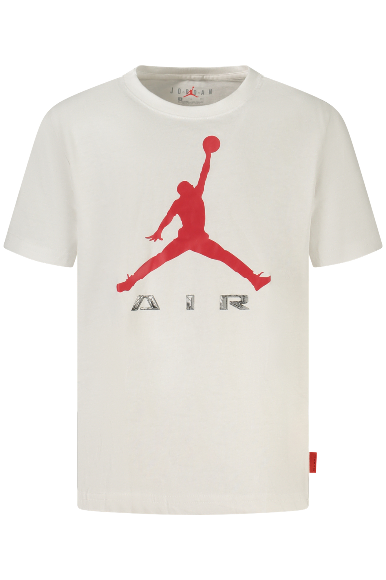 JORDAN T-SHIRT MANICHE CORTE BAMBINO - Bianco
