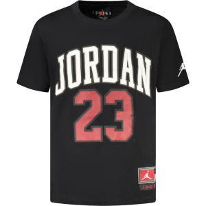JORDAN T-SHIRT MANICHE CORTE BAMBINO - Nero