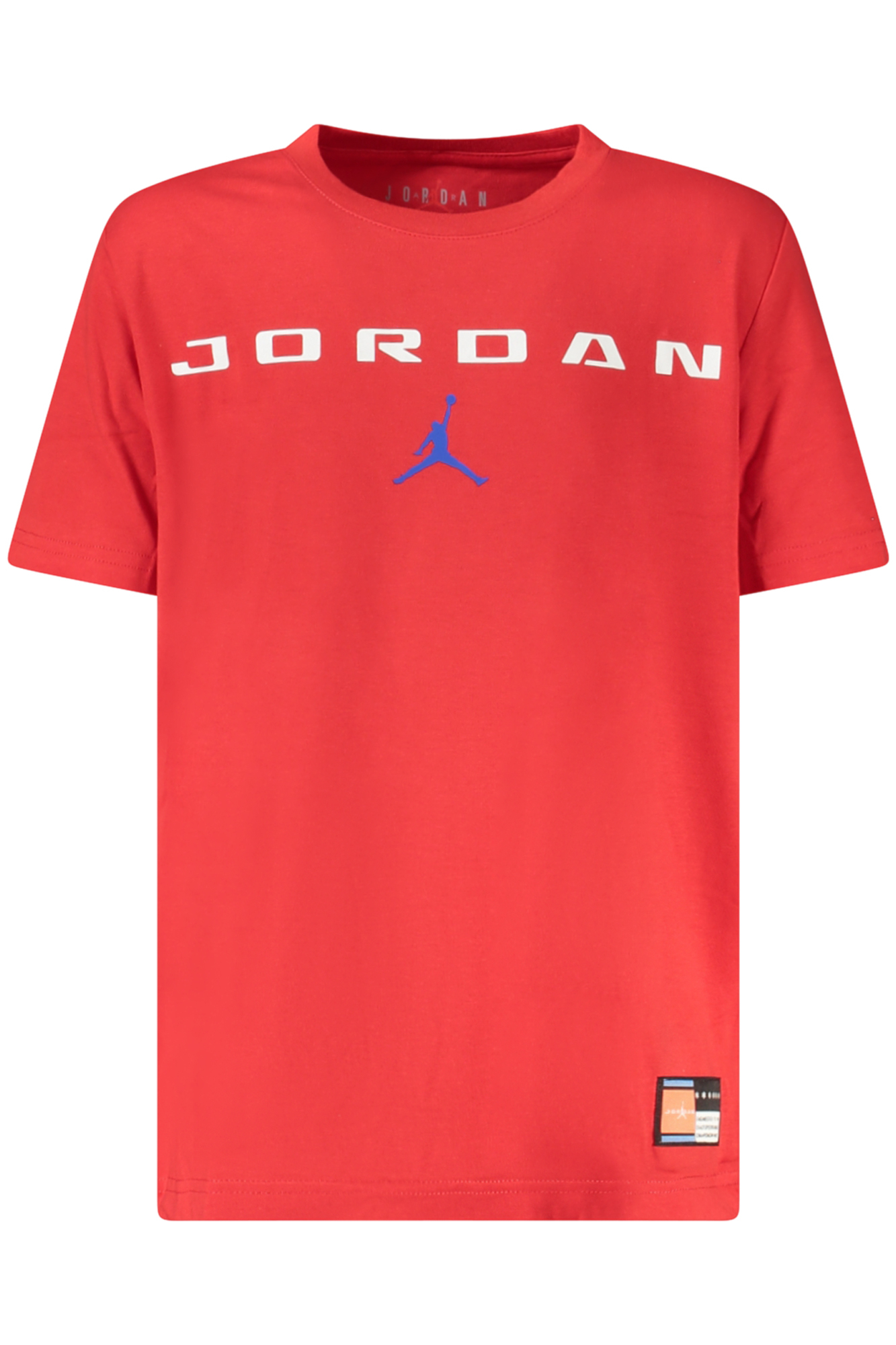 JORDAN T-SHIRT MANICHE CORTE BAMBINO - Rosso