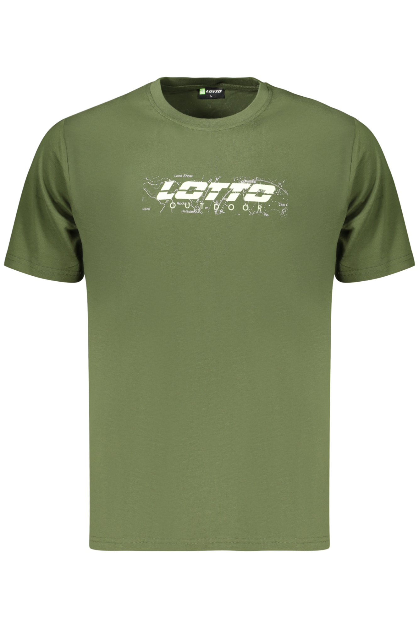 LOTTO T-SHIRT MANICHE CORTE UOMO - Verde
