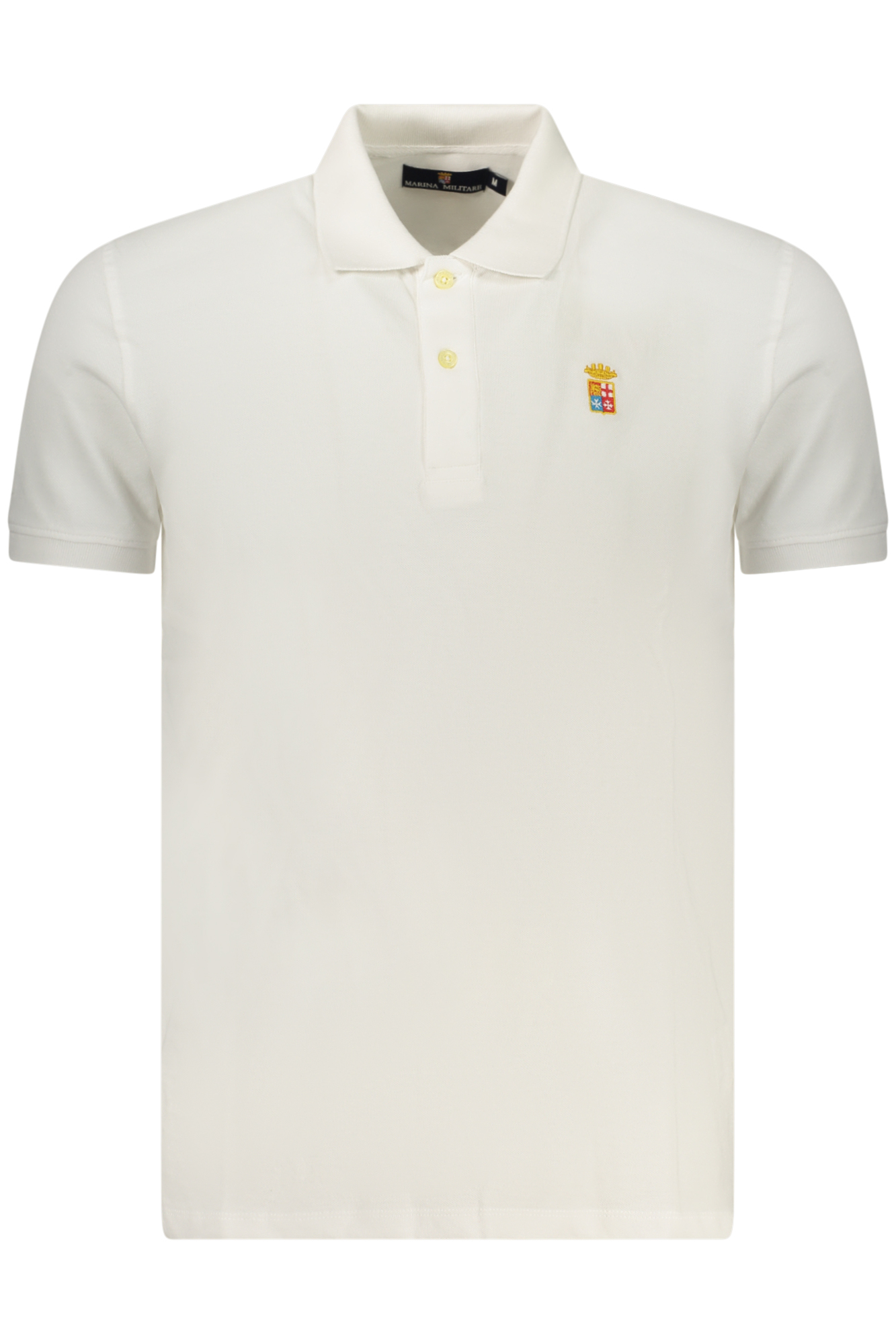 MARINA MILITARE POLO MANICHE CORTE UOMO - Bianco