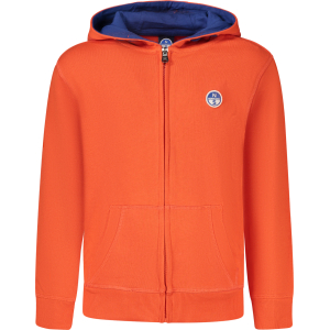 NORTH SAILS FELPA CON ZIP BAMBINO - Arancione