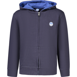 NORTH SAILS FELPA CON ZIP BAMBINO - Blu