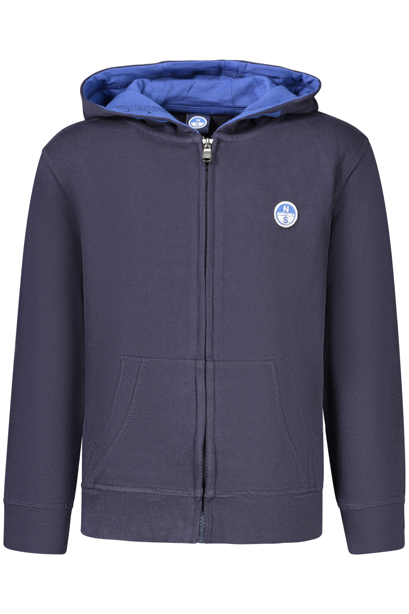 NORTH SAILS FELPA CON ZIP BAMBINO - Blu