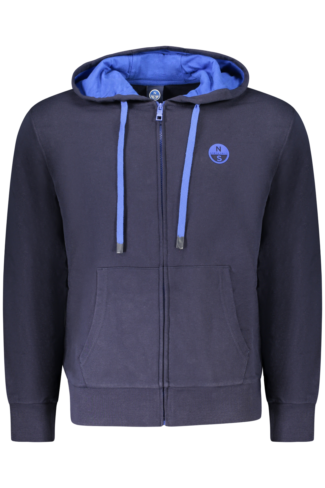 NORTH SAILS FELPA CON ZIP UOMO - Blu