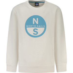 NORTH SAILS FELPA SENZA ZIP BAMBINO - Bianco