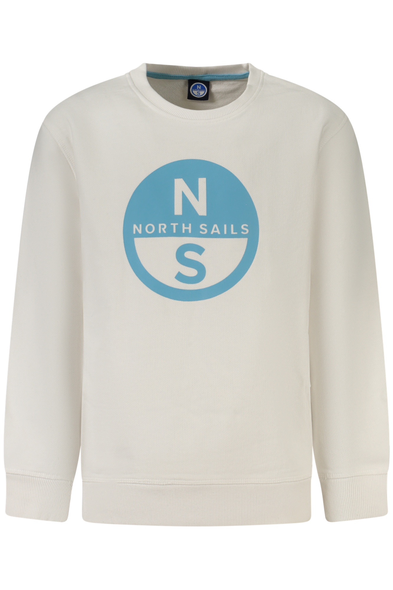NORTH SAILS FELPA SENZA ZIP BAMBINO - Bianco