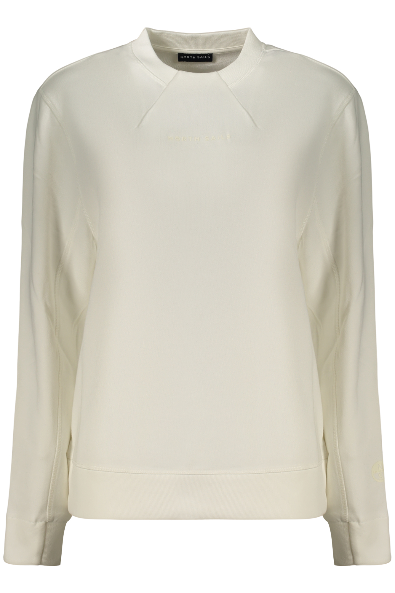 NORTH SAILS FELPA SENZA ZIP DONNA - Bianco