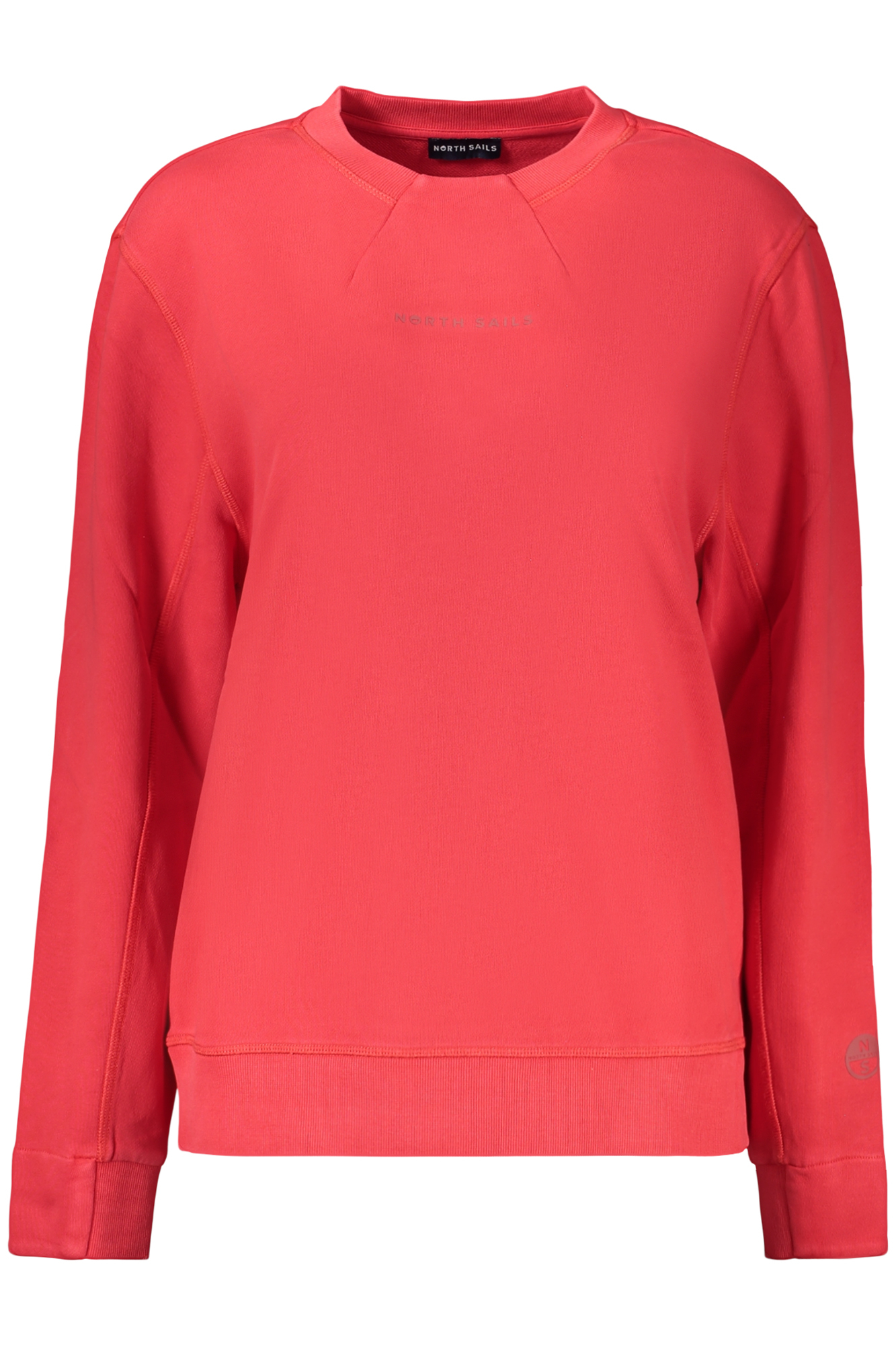 NORTH SAILS FELPA SENZA ZIP DONNA - Rosso