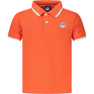 NORTH SAILS POLO MANICHE CORTE BAMBINO - Arancione
