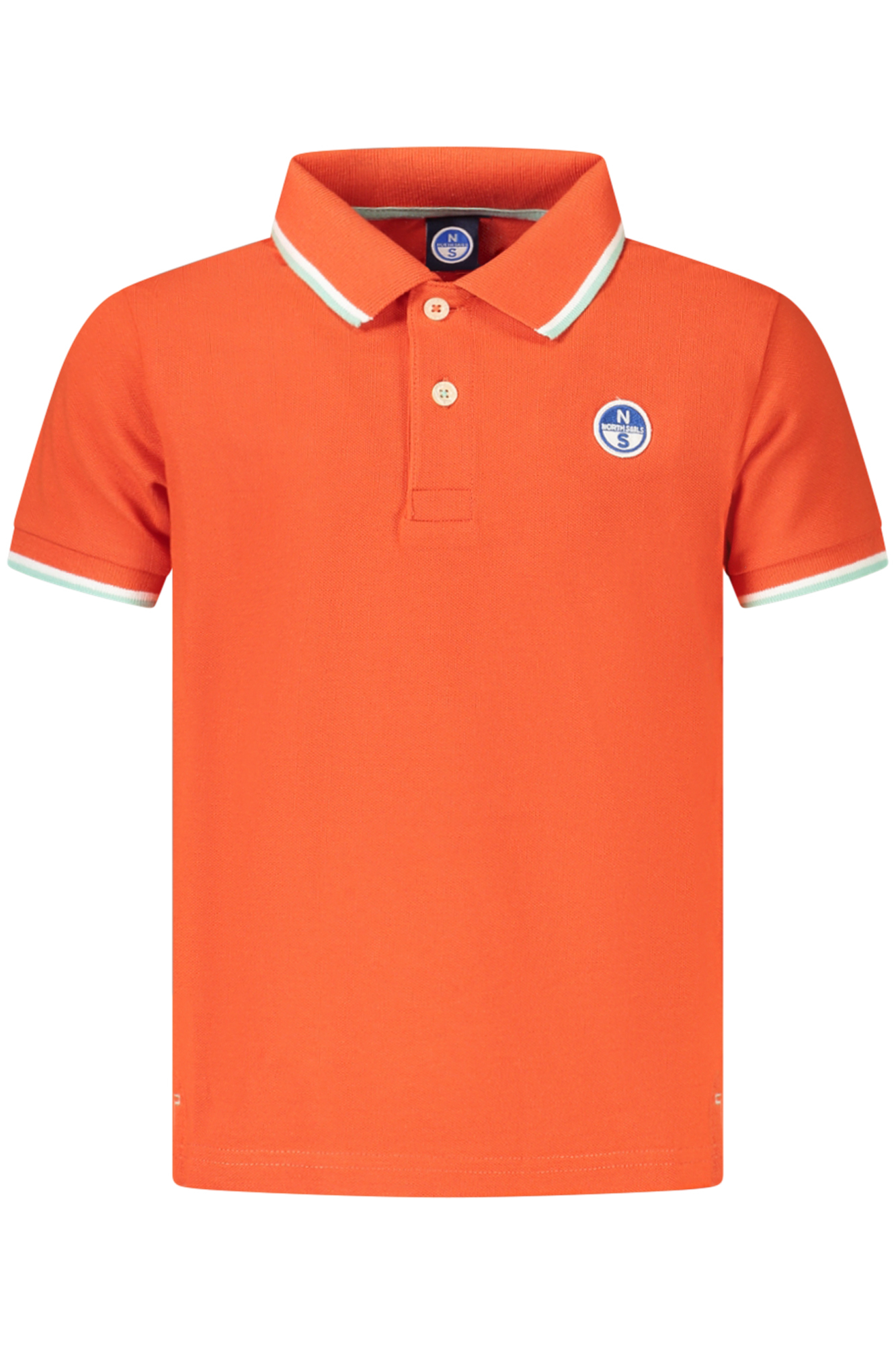 NORTH SAILS POLO MANICHE CORTE BAMBINO - Arancione
