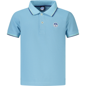 NORTH SAILS POLO MANICHE CORTE BAMBINO - Azzurro