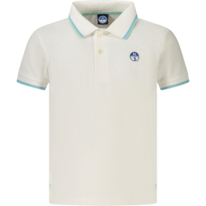 NORTH SAILS POLO MANICHE CORTE BAMBINO - Bianco