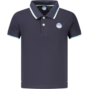 NORTH SAILS POLO MANICHE CORTE BAMBINO - Blu