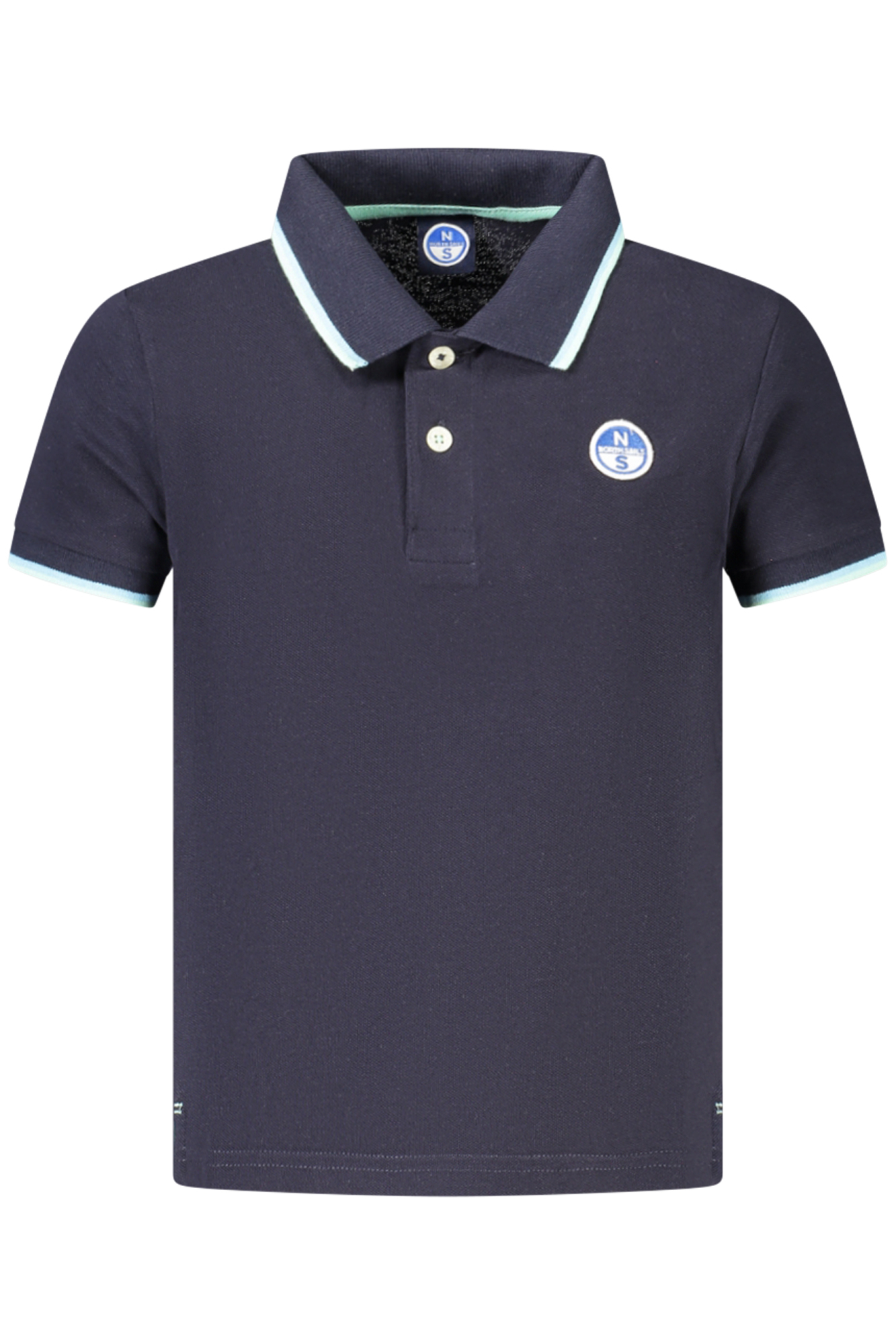 NORTH SAILS POLO MANICHE CORTE BAMBINO - Blu